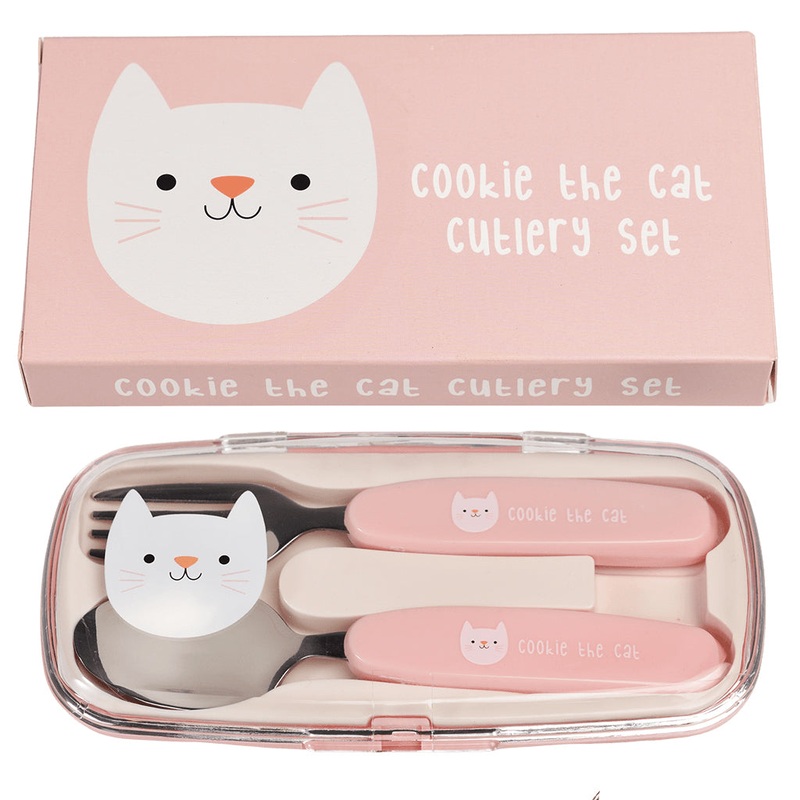 Rex Cookie The Cat Cutlery Set