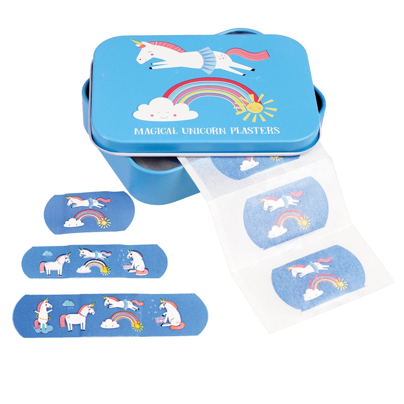 Rex Magical Unicorn Plasters In A Tin - Pack of 30