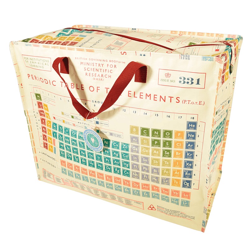 Rex Periodic Table Design Jumbo Storage Bag