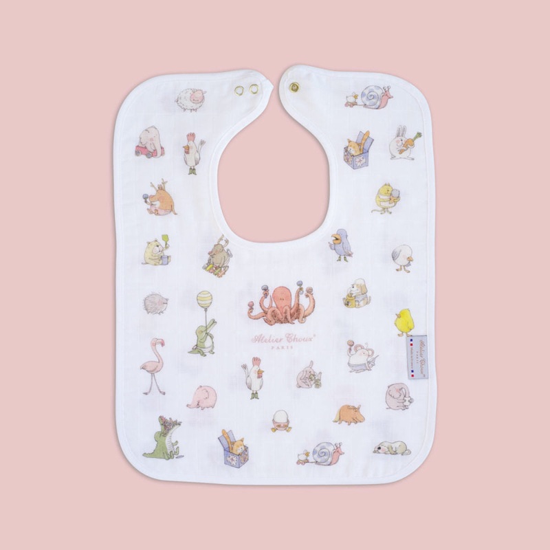 Atelier Choux Large Bib Bebe Choux