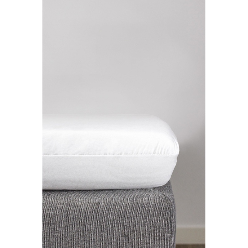 Kadolis Mattress Protector Fitted Sheet 2 In 1 Baby Bed 70x140cm Blanc