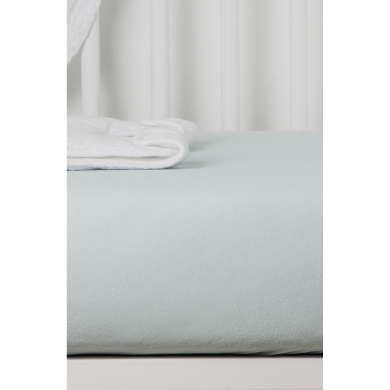 Kadolis Organic Cotton Fitted Sheet - Baby 70x140cm Pearl Gray