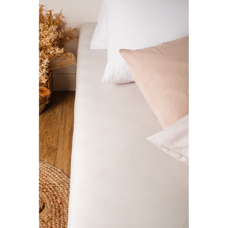 Kadolis Organic Cotton Fitted Sheet - Child 90x200cm Natural