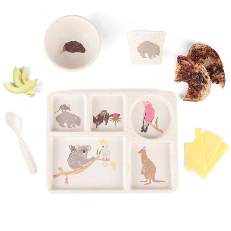 Love Mae Divided Plate Set - Australiana