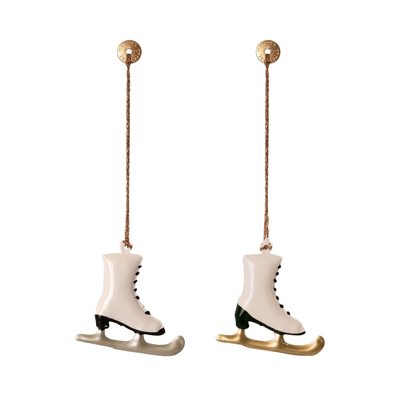 Maileg Metal Ornament, Skate (1pc)