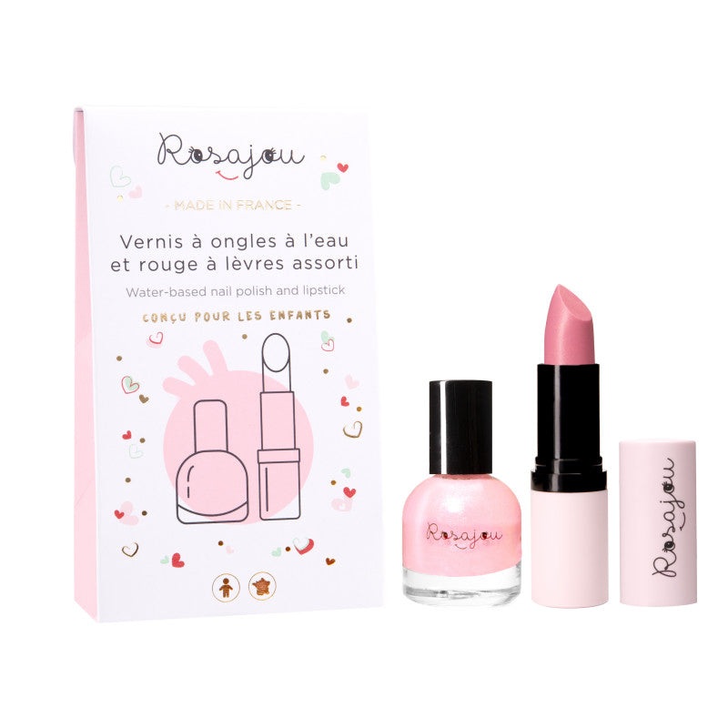 Rosajou Duo Lipstick and Nail Polish Ballerine