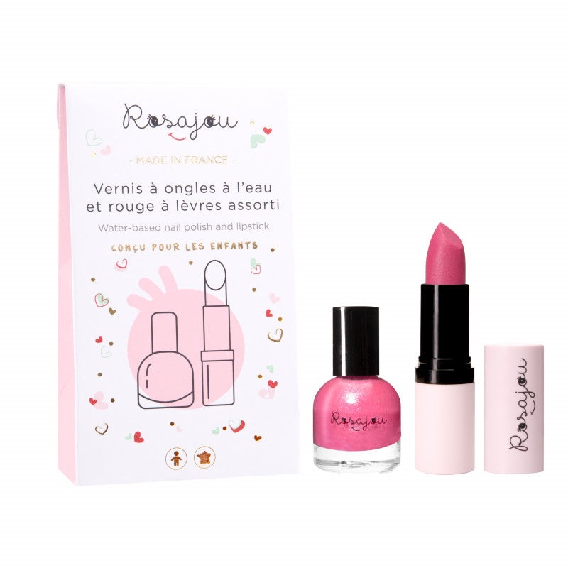 Rosajou Duo Lipstick and Nail Polish Rubis