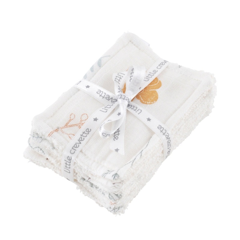Little Crevette Set of 6 Wipes Dream Forest