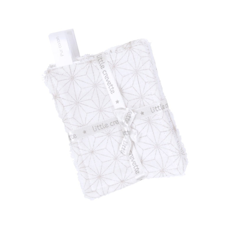 Little Crevette Set of 6 Wipes Pompom