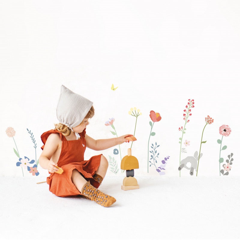 MIMI'lou Easy Wall Sticker Fleurs Des Champs