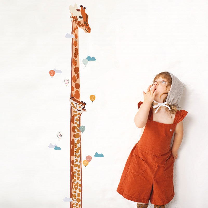 MIMI'lou Height Chart Wallsticker - Safari (English)