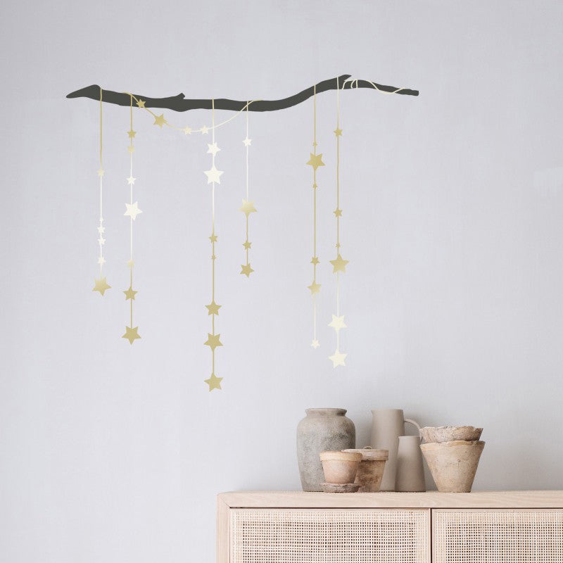 MIMI'lou Meteor Shower Starts Wall Sticker