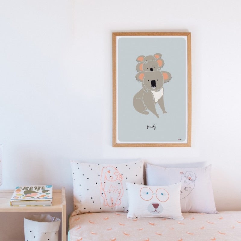 MIMI'lou Poster - Koala Family