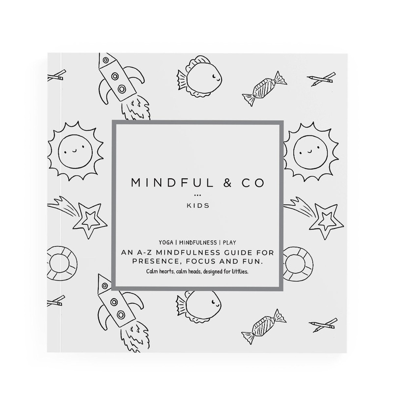 Mindful & Co Kids ABCs of Mindfulness Coloring Book - Coal