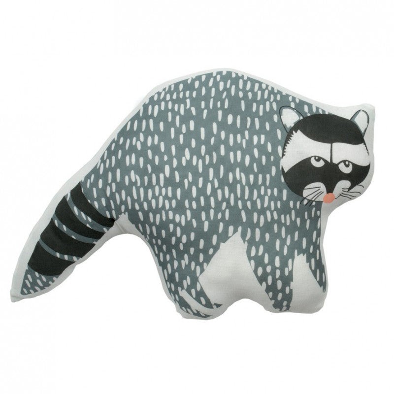MIMI'lou Hector The Raccoon Soft Cushion