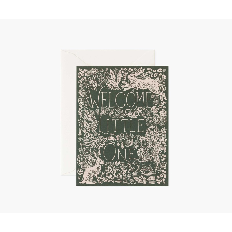 Rifle Paper Co Fable Baby Card