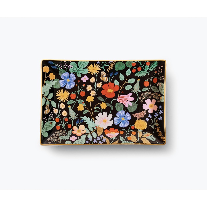 Rifle Paper Co Strawberry Fields Catchall Tray