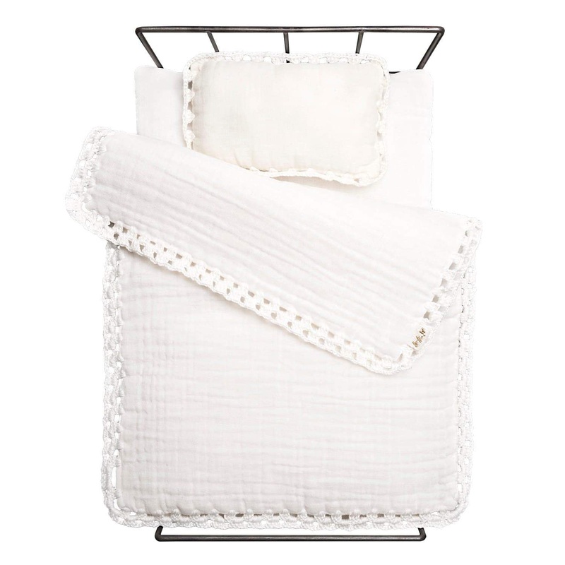 Numero 74 Moon Doll Metal Bed Set Natural