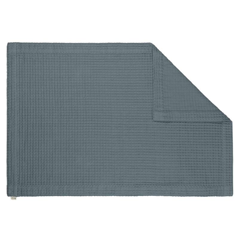 Numero 74 Organic Cotton Bath Mat Ice Blue