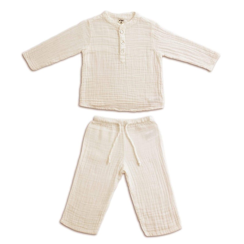 Numero 74 Organic Cotton Dan Suit Natural