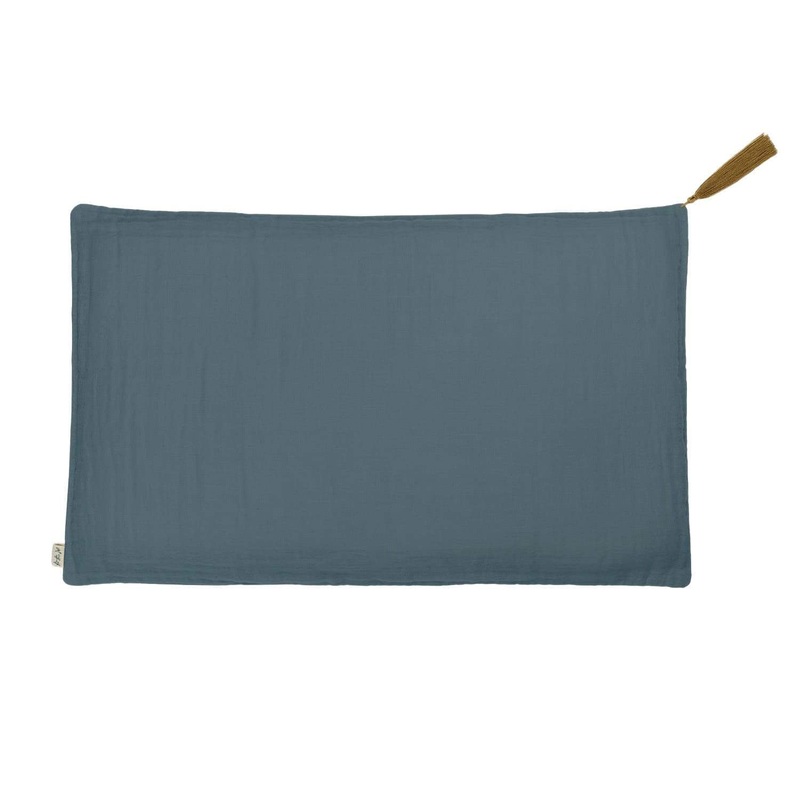 Numero 74 Organic Cotton Pillow Case Ice Blue