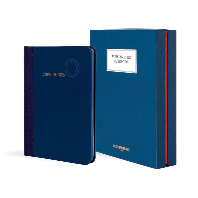Parisian Chic Notebook Blue Large