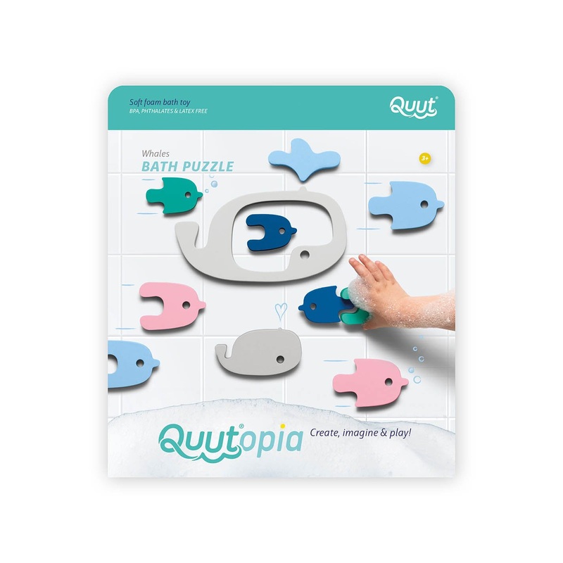 Quut Quutopia Whale Bath Puzzle
