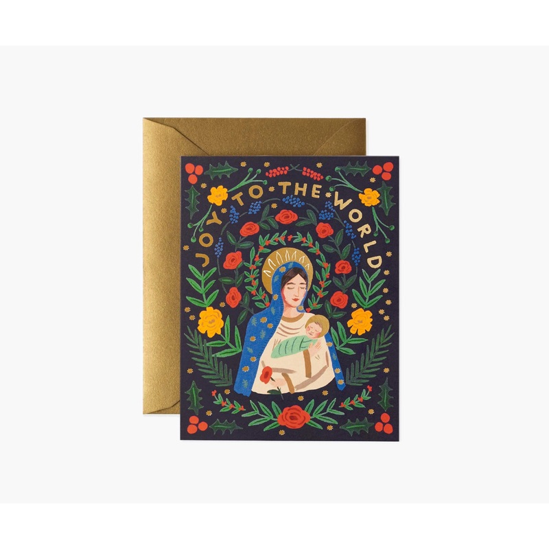 Rifle Paper Co Madonna & Child Card