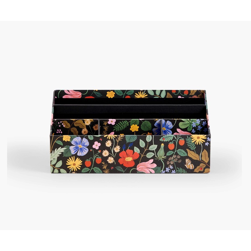 Rifle Paper Co Strawberry Fields Desk Organizer