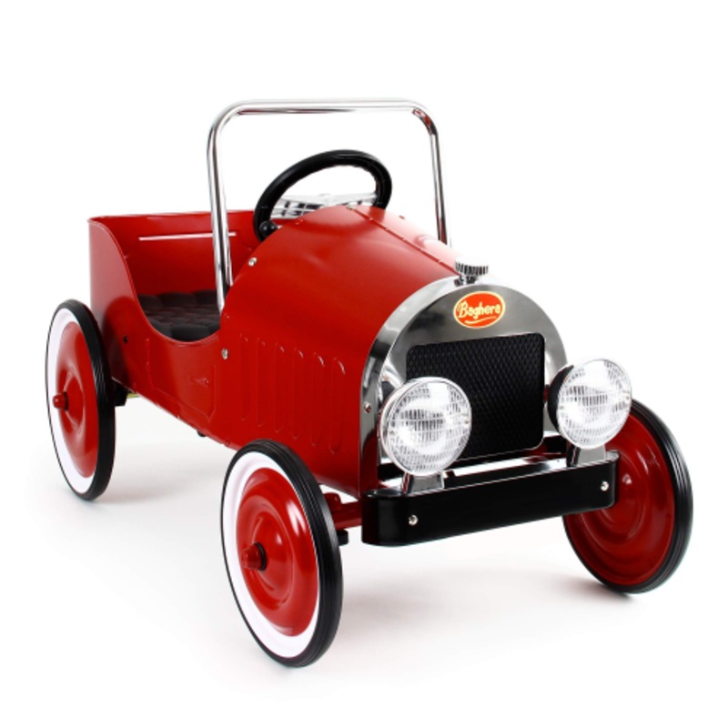 Baghera Classic Pedal Car - Red