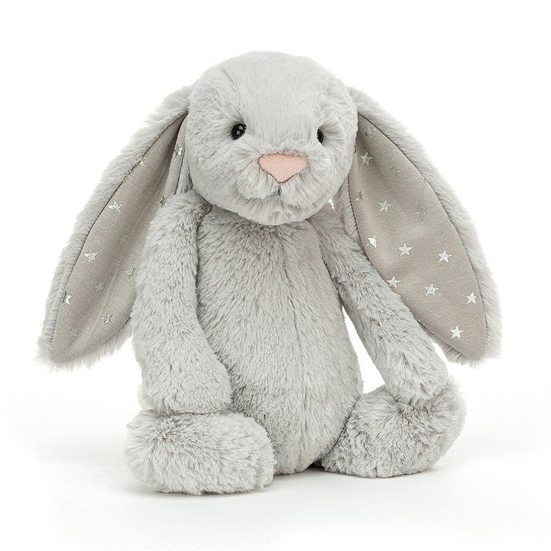 Jellycat Bashful Shimmer Bunny - Personalisation Available