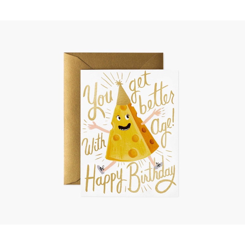 Rifle Paper Co Better with Age Birthday Card