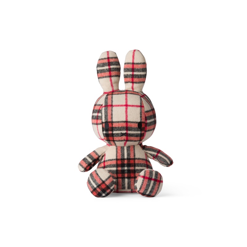 Miffy Sitting Check Beige - 33cm