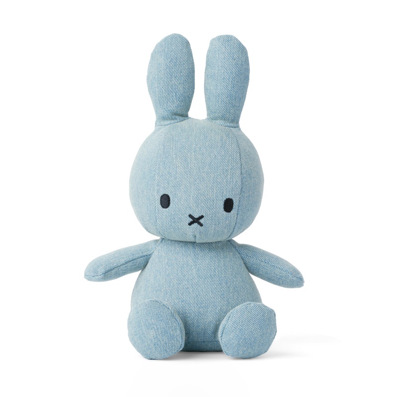 Miffy Sitting Light Wash Denim - 23cm