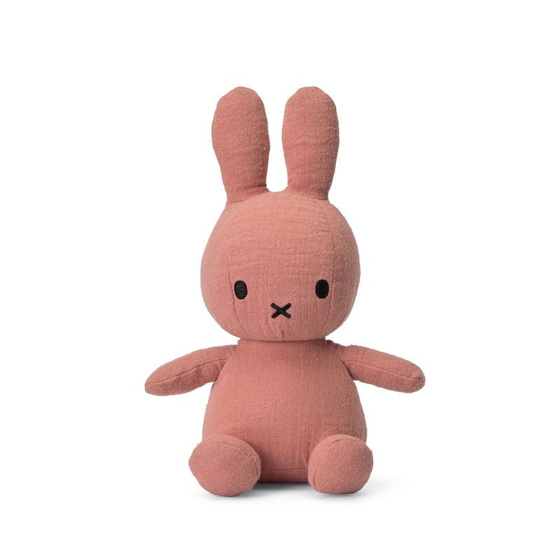 Miffy Sitting Mousseline Pink - 23cm