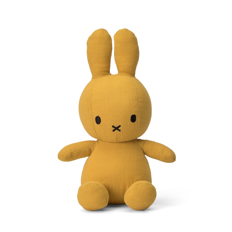 Miffy Sitting Mousseline Yellow - 23cm