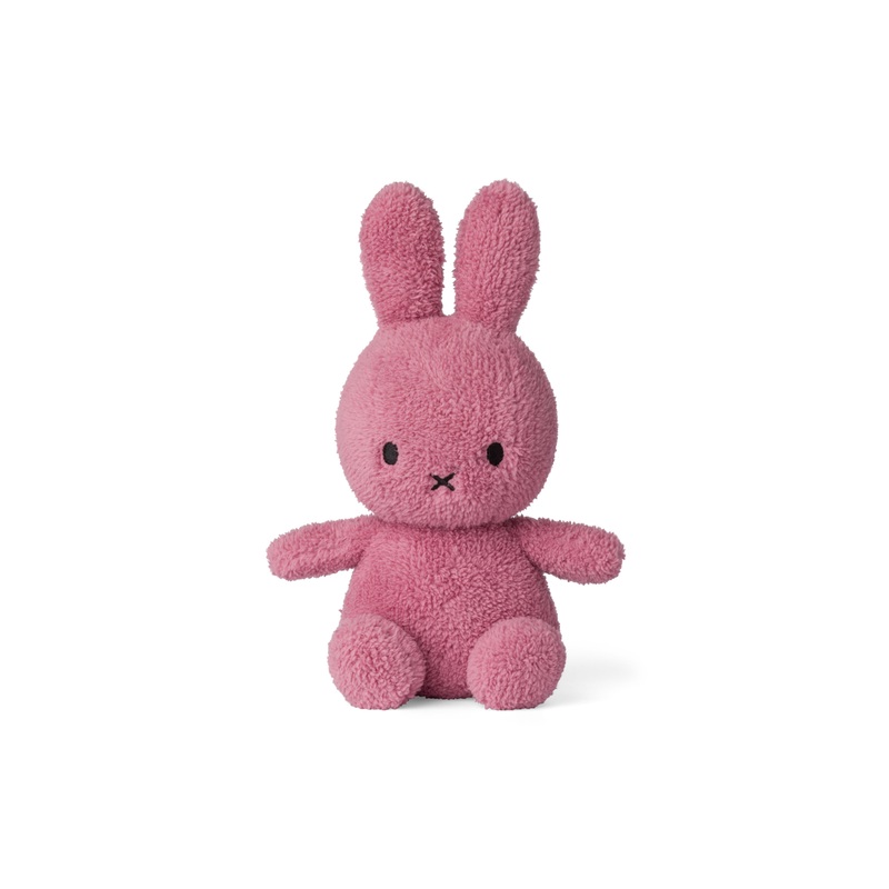 Miffy Sitting Terry Raspberry Pink - 23cm