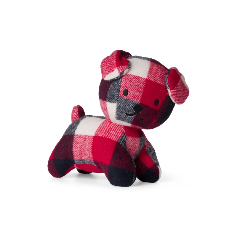 Miffy Snuffy Check Red / Blue - 30cm
