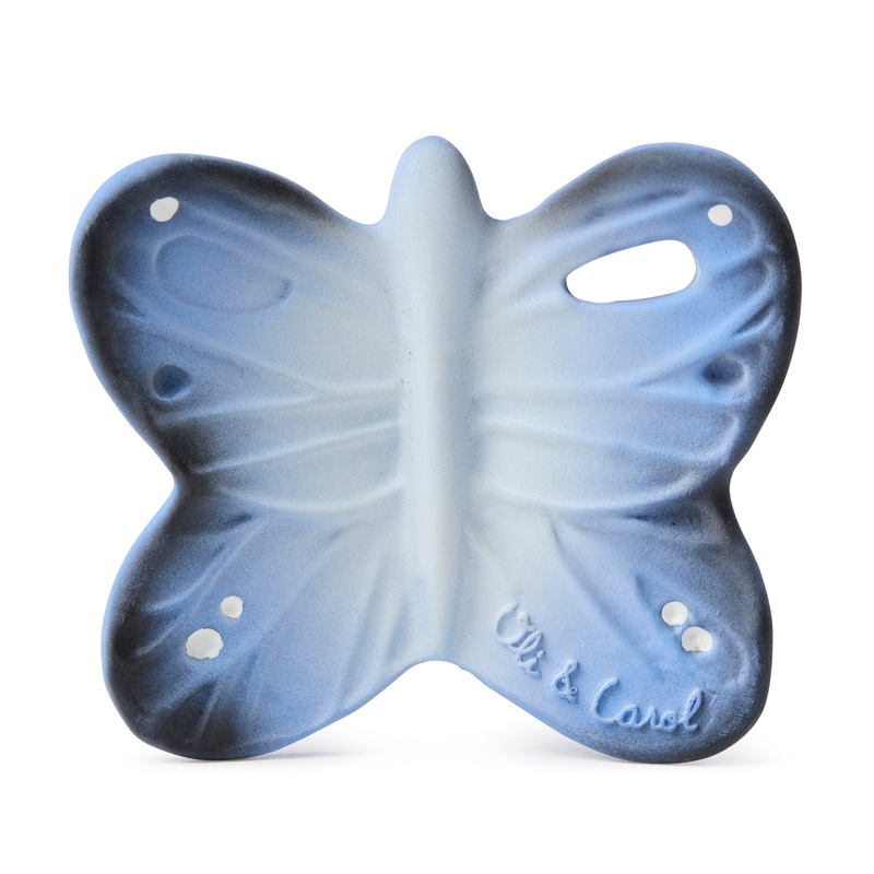 Oli & Carol Chewy-to-Go Blues the Butterfly Teether