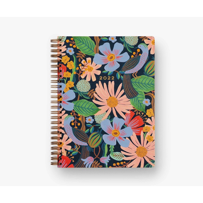 Rifle Paper Co 2022 Dovecote 12-Month Soft Cover Spiral Planner