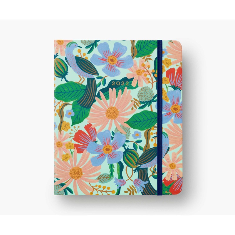 Rifle Paper Co 2022 Dovecote 17-Month Covered Spiral Planner