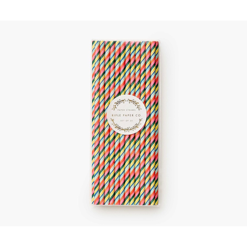 Rifle Paper Co Feliz Straws