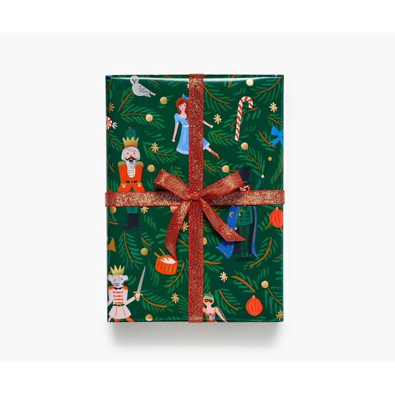 Rifle Paper Co Nutcracker Continuous Wrapping Roll