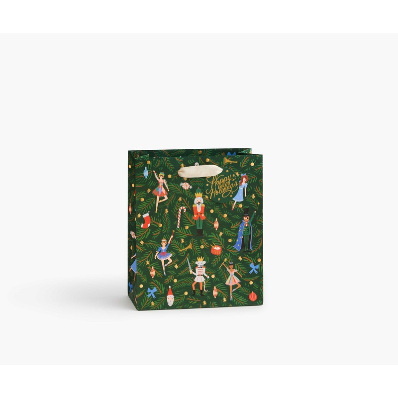 Rifle Paper Co Nutcracker Medium Gift Bag