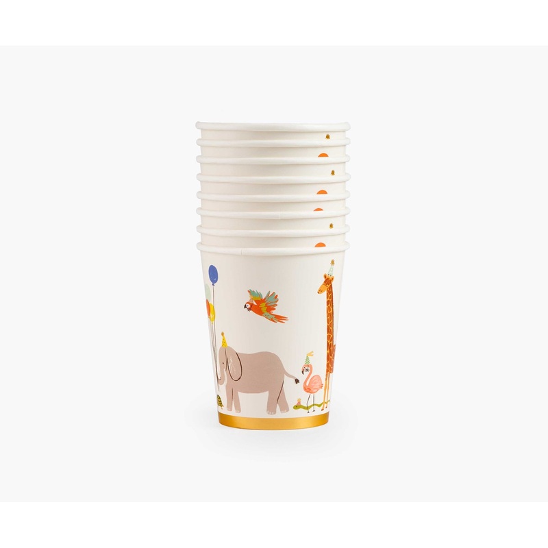 Rifle Paper Co Party Animals 8 Ounce Cups