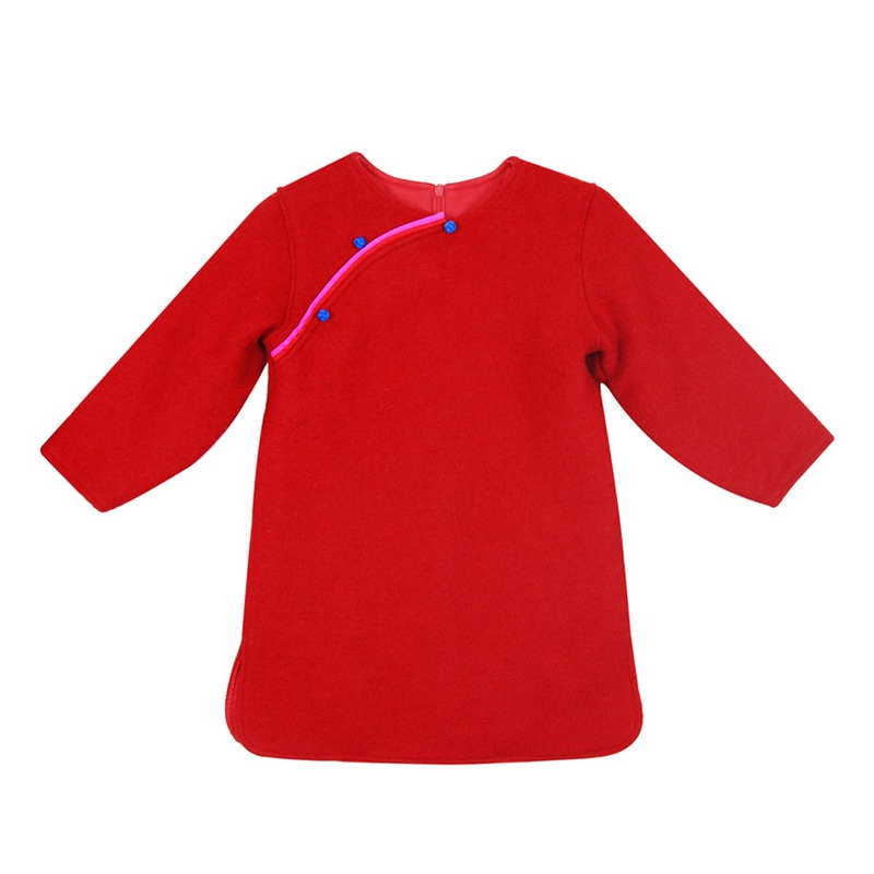 Tang' Roulou Chinese Tunic Classic Sweet Red