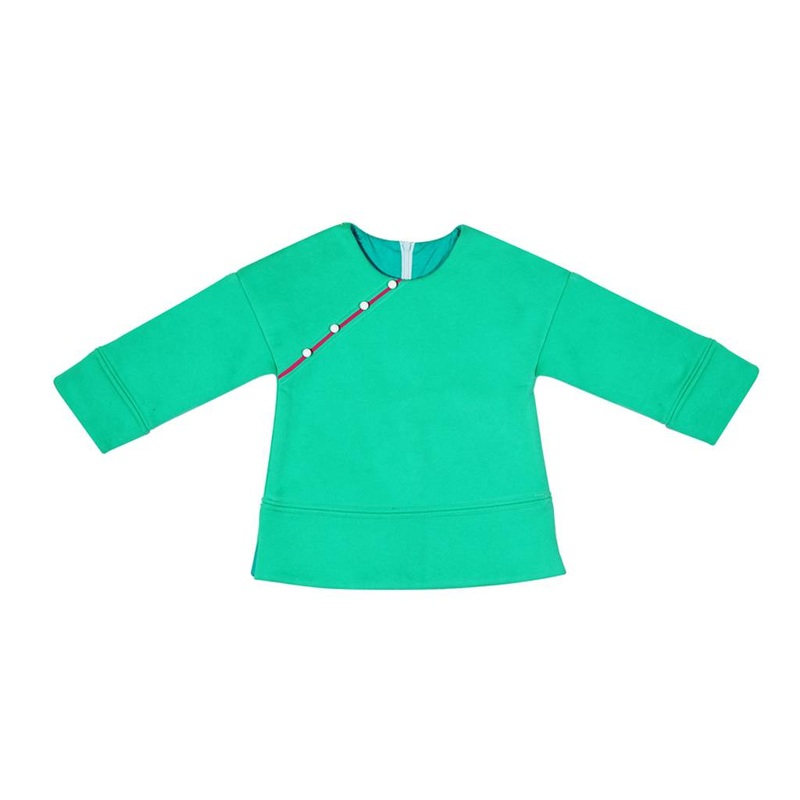 Tang' Roulou Chinese Tunic Top Mint