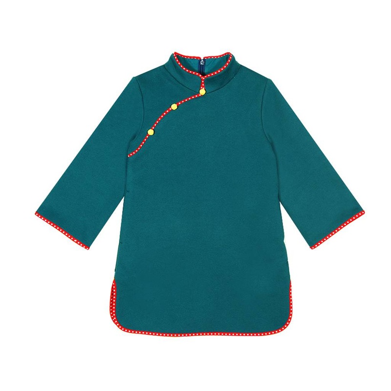 Tang' Roulou Chinese Tunic Turquoise