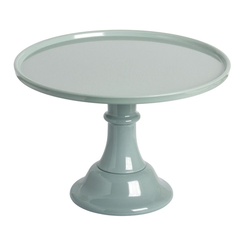 A Little Lovely Company Cake Stand: Large - Sage Green