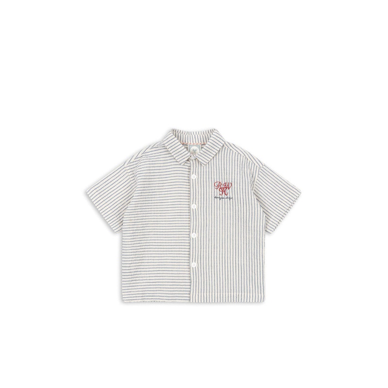 Konges Sljd RHW x KS Duo Shirt - Stripe Bluie